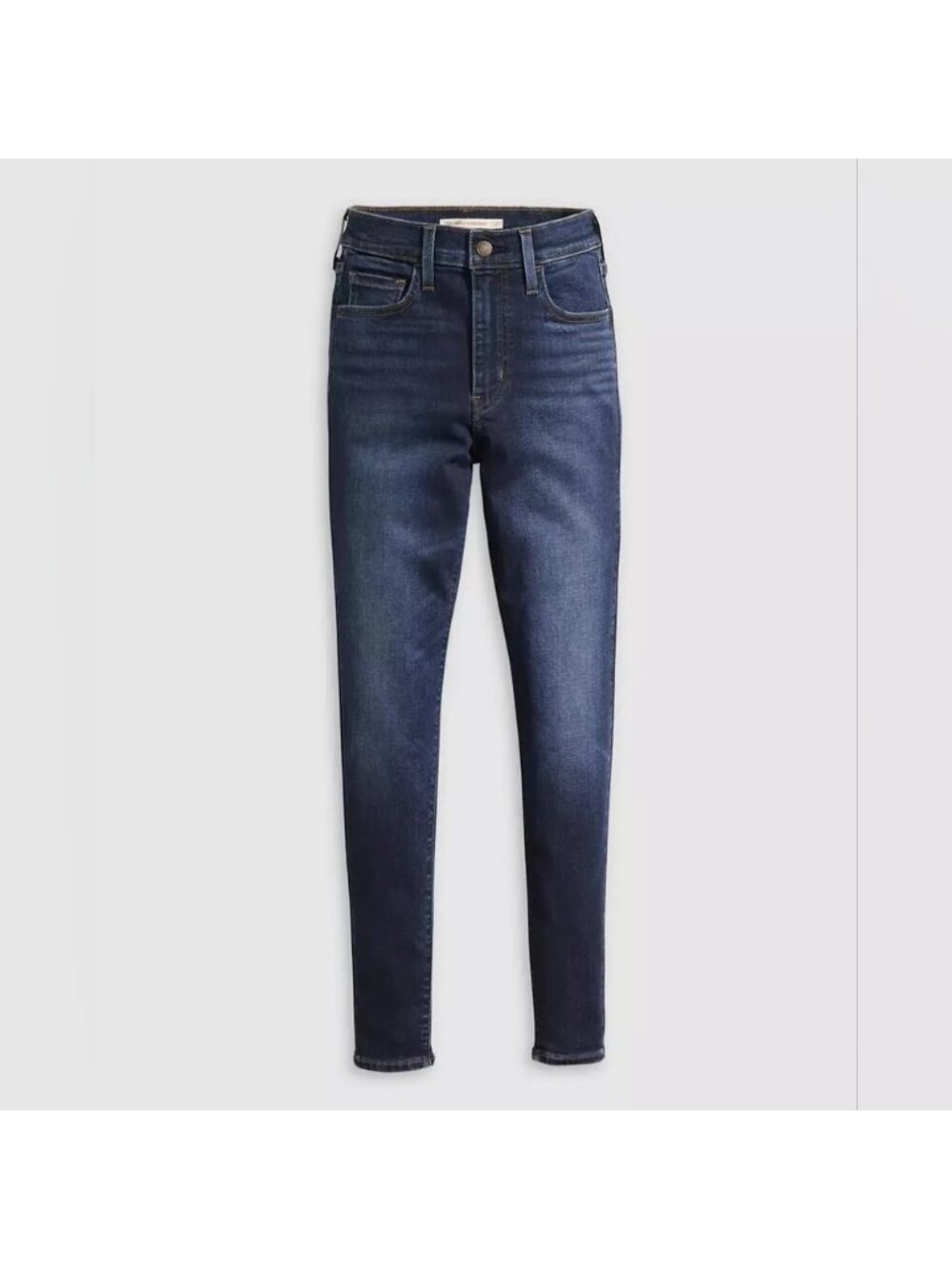 Levis 720 High Waist Rise Super Skinny Jeans Dark Stretchy Denim Womens Size 31 - Picture 8 of 8